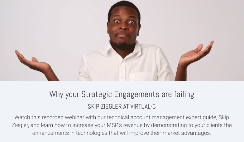 Why your Strategic Engagements are failing